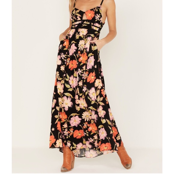 NWT Free People | Wisteria Floral Sleeveless Maxi Dress | small - Picture 2 of 9